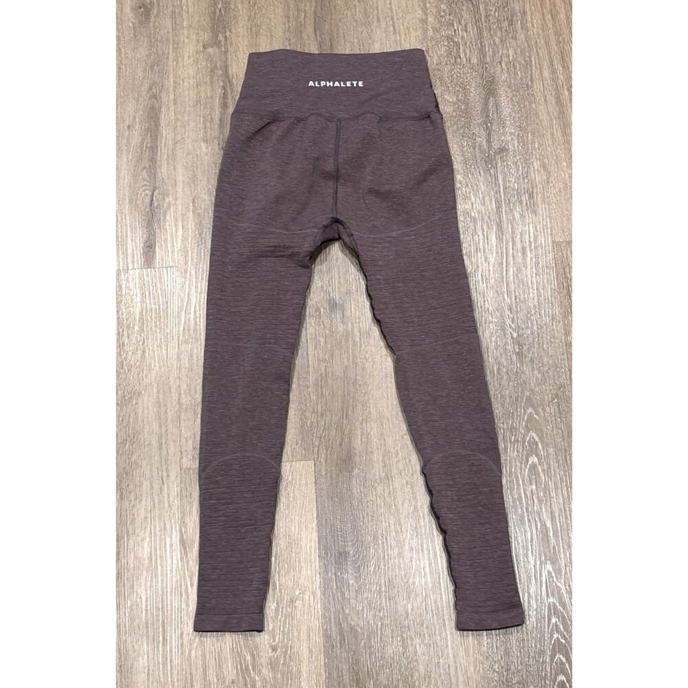 Alphalete Purple Seamless High Waisted Leggings M
